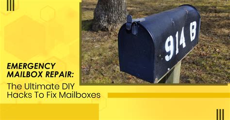 who fixes mailboxes if broken